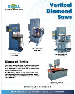 DoALL Diamond Band Saw brochure clip